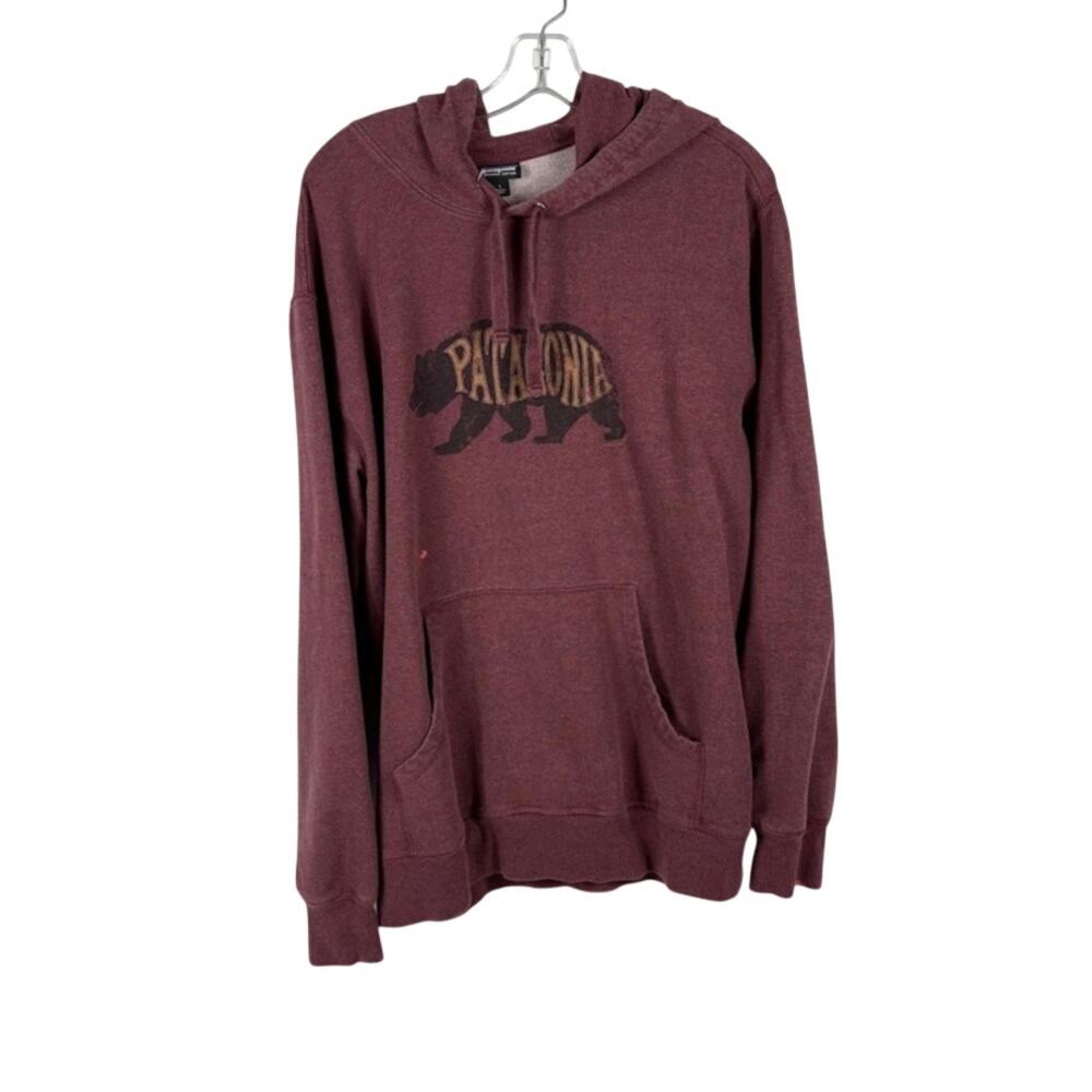 Patagonia L Pullover Hoodie Organic Cotton